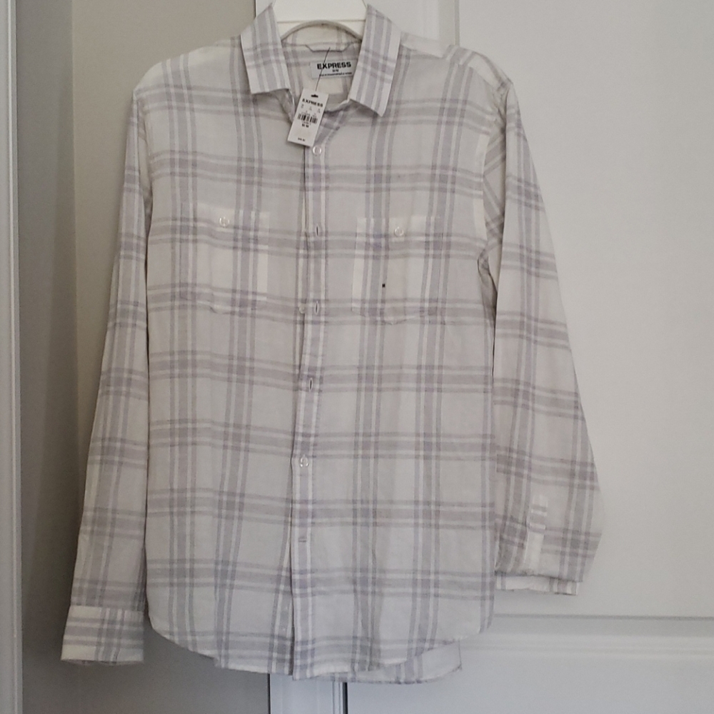 Express Men's Button down Shirt NEW
